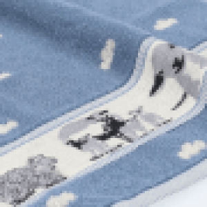 Handdoek - Schaap - Blauw Grijs 